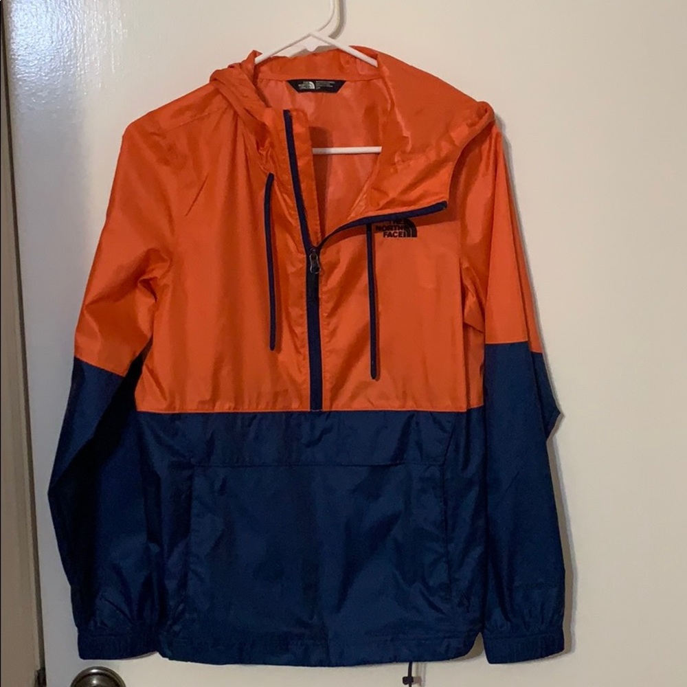 The North Face anorak two-toned shell jacket